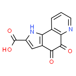 ChemSpider 2D Image | 4,5-Dioxo-4,5-dihydro-1H-pyrrolo[2,3-f]quinoline-2-carboxylic acid | C12H6N2O4