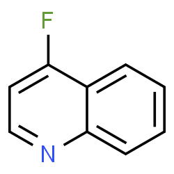 ChemSpider 2D Image | 4-Fluoroquinoline | C9H6FN