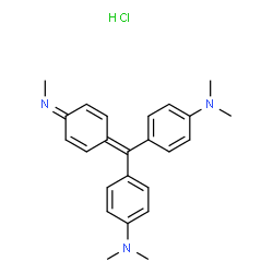 ChemSpider 2D Image | Methyl violet | C24H28ClN3