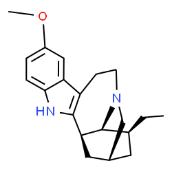ChemSpider 2D Image | Ibogaine | C20H26N2O