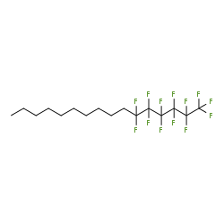 ChemSpider 2D Image | 1-(Perfluorohexyl)decane | C16H21F13