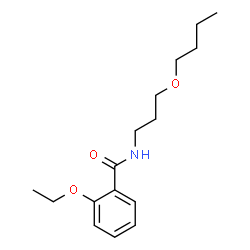 ChemSpider 2D Image | N-(3-Butoxypropyl)-2-ethoxybenzamide | C16H25NO3