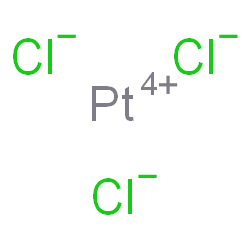 ChemSpider 2D Image | platinum(+4) cation trichloride | Cl3Pt