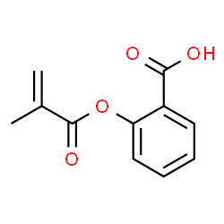 ChemSpider 2D Image | 2-(Methacryloyloxy)benzoic acid | C11H10O4