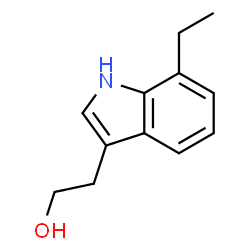 ChemSpider 2D Image | 7-Ethyltryptophol | C12H15NO
