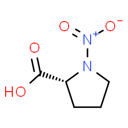 ChemSpider 2D Image | 1-Nitro-D-proline | C5H8N2O4