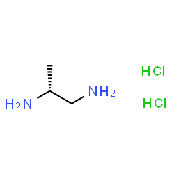 ChemSpider 2D Image | (2R)-1,2-Propanediamine dihydrochloride | C3H12Cl2N2