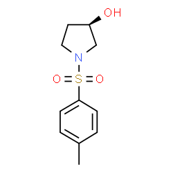 ChemSpider 2D Image | 1-(p-Tosyl)-(R)-(-)-3-pyrrolidinol | C11H15NO3S