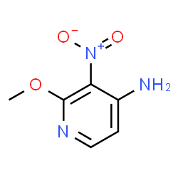 ChemSpider 2D Image | 2-Methoxy-3-nitro-4-pyridinamine | C6H7N3O3