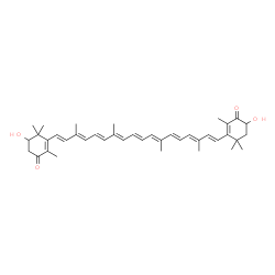 ChemSpider 2D Image | 2,3'-Dihydroxy-beta,beta-carotene-4,4'-dione | C40H52O4