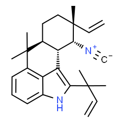ChemSpider 2D Image | ambiguine H isonitrile | C26H32N2