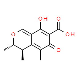ChemSpider 2D Image | Citrinin | C13H14O5