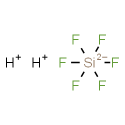 ChemSpider 2D Image | Hexafluorosilicic acid | F6Si