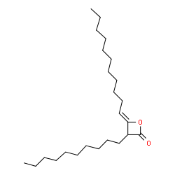 ChemSpider 2D Image | 4-Undecylidine-3-decyloxetan-2-one | C24H44O2
