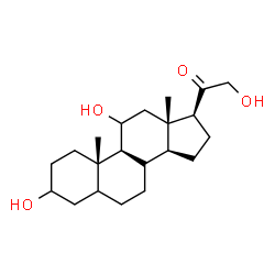ChemSpider 2D Image | TETRAHYDROCORTICOSTERONE | C21H34O4