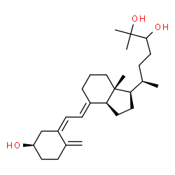 ChemSpider 2D Image | 24,25-Dihydroxyvitamin D | C27H44O3