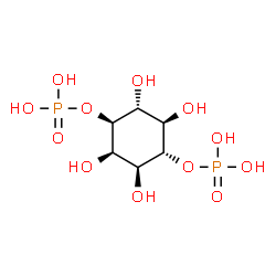 ChemSpider 2D Image | 1D-myo-Inositol 1,4-bisphosphate | C6H14O12P2