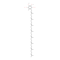 ChemSpider 2D Image | ubiquinol | C49H78O4