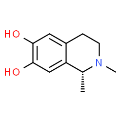 ChemSpider 2D Image | (R)-N-Methylsalsolinol | C11H15NO2