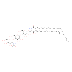 ChemSpider 2D Image | Ganglioside GA2 (d18:1/24:1(15Z)) | C62H114N2O18