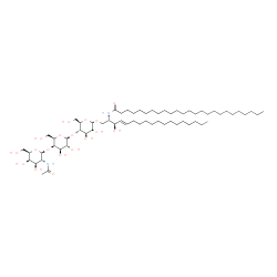 ChemSpider 2D Image | Ganglioside GA2 (d18:1/25:0) | C63H118N2O18
