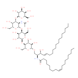ChemSpider 2D Image | Ganglioside GA1 (d18:1/9Z-18:1) | C62H112N2O23
