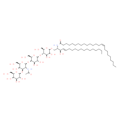 ChemSpider 2D Image | Ganglioside GA1 (d18:1/24:1(15Z)) | C68H124N2O23