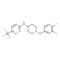 ChemSpider 2D Image | JNJ-37822681 | C17H17F5N4