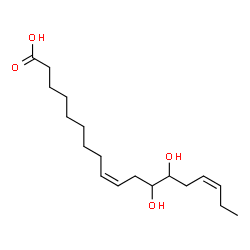 ChemSpider 2D Image | 12,13-DiHODE | C18H32O4