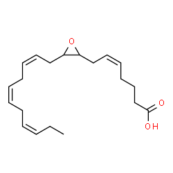 ChemSpider 2D Image | (5Z)-7-{3-[(2Z,5Z,8Z)-2,5,8-Undecatrien-1-yl]-2-oxiranyl}-5-heptenoic acid | C20H30O3