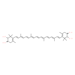 ChemSpider 2D Image | Nostoxanthin | C40H56O4