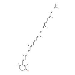 ChemSpider 2D Image | beta,psi-Caroten-4-one | C40H54O