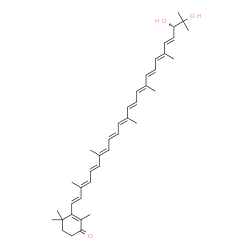 ChemSpider 2D Image | (3'E)-1',2'-Dihydroxy-3',4'-didehydro-1',2'-dihydro-beta,psi-caroten-4-one | C40H54O3