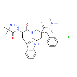 ChemSpider 2D Image | Anamorelin hydrochloride | C31H43ClN6O3