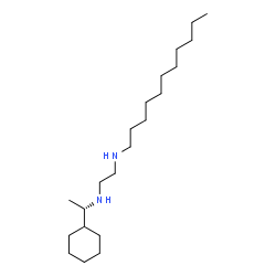 ChemSpider 2D Image | N-[(1S)-1-Cyclohexylethyl]-N'-undecyl-1,2-ethanediamine | C21H44N2