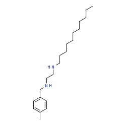 ChemSpider 2D Image | N-(4-Methylbenzyl)-N'-undecyl-1,2-ethanediamine | C21H38N2