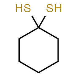 ChemSpider 2D Image | 1,1-Cyclohexanedithiol | C6H12S2