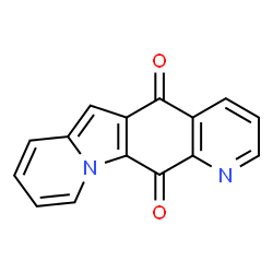 ChemSpider 2D Image | Indolizino[2,3-g]quinoline-5,12-dione | C15H8N2O2