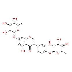 ChemSpider 2D Image | talosin B | C27H30O13