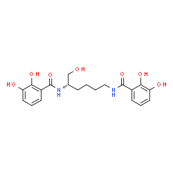 ChemSpider 2D Image | Myxochelin A | C20H24N2O7