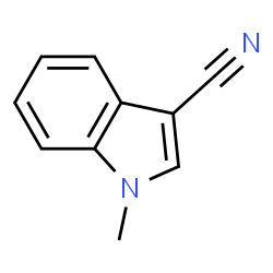 ChemSpider 2D Image | 1-methylindole-3-carbonitrile | C10H8N2