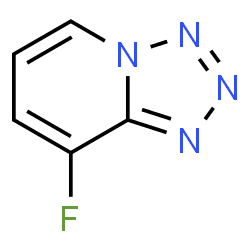 ChemSpider 2D Image | 8-Fluorotetrazolo[1,5-a]pyridine | C5H3FN4