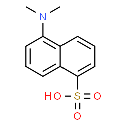 ChemSpider 2D Image | Dansyl Acid | C12H13NO3S
