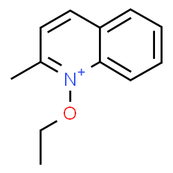 ChemSpider 2D Image | 1-Ethoxy-2-methylquinolinium | C12H14NO