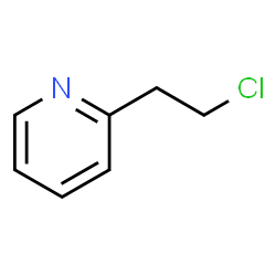 ChemSpider 2D Image | 2-(2-Chloroethyl)pyridine | C7H8ClN