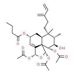 ChemSpider 2D Image | caseanigrescen C | C30H42O10