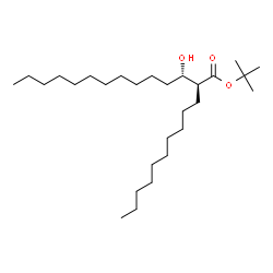ChemSpider 2D Image | 2-Methyl-2-propanyl (2S,3S)-2-decyl-3-hydroxytetradecanoate | C28H56O3
