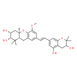 ChemSpider 2D Image | schweinfurthin H | C30H38O7