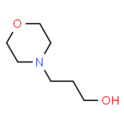 ChemSpider 2D Image | 3-morpholinopropanol | C7H15NO2