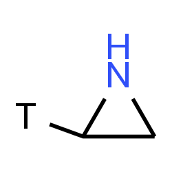 ChemSpider 2D Image | (2-~3~H_1_)Aziridine | C2H4TN
